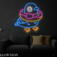 thumbnail image 3 of Glowneon Pigeon Donut Neon Sign, Donut Led Sign, Bakery Wall Decor, 3 of 4