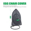 thumbnail image 3 of F&J Outdoors Premium Waterproof Outdoor Patio Egg Chair Cover - 45"W x 70"H, 3 of 8