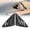 Carbon Fiber Style, variant on BOKYAN Pair of Rear Side Window Louver Air Vent Cover Trim Replacement for Mercedes Benz GLC Coupe C254 2024+ Carbon Fiber Style (12.6 inches)