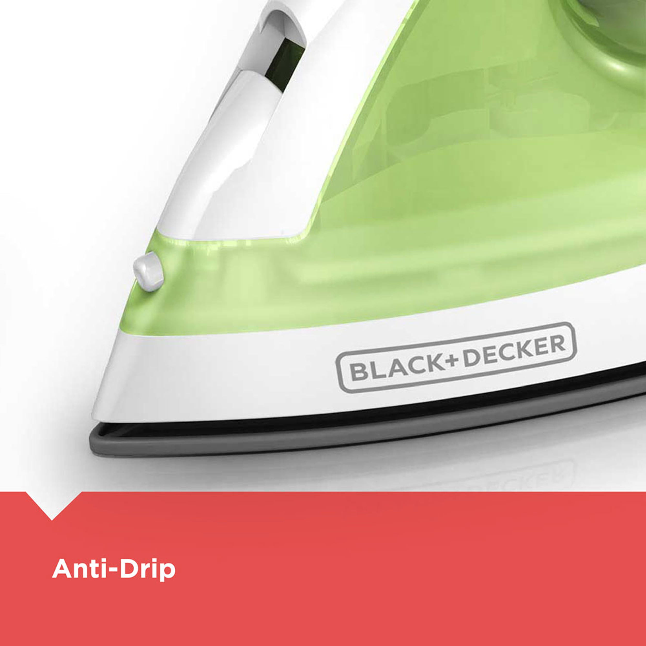  Black & Decker LIME GREEN Easy Steam Iron Compact - Model D340:  Home & Kitchen