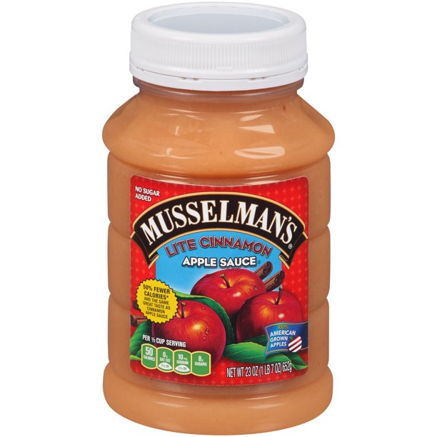 Musselman'sÂ® Lite Cinnamon Apple Sauce 23 oz. Jar