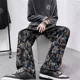 thumbnail image 2 of Pantalones holgados de calle para hombre, pantalones holgados informales de otoño e invierno para hombre, de alta calidad, xxxl, moda Harajuku, vintage, clásicos, nuevos, 2 of 5
