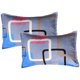 thumbnail image 1 of Juego de 2 fundas de almohada de cama tamaño Queen con estampado de sobres, funda de almohada con cola, decoración del hogar, 1 of 5