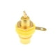 thumbnail image 2 of 2x RCA Enchufe RCA Audio Video Cable Chasis Amarillo Sunnimix Conector hembra RCA, 2 of 8