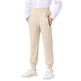 thumbnail image 2 of Sentuca Teen Boys Sweatpants with Zipper Pockets, Casual Sports Jogger Pants Elastic Waist Athletic Sweatpants Size 11-12Years, 2 of 8