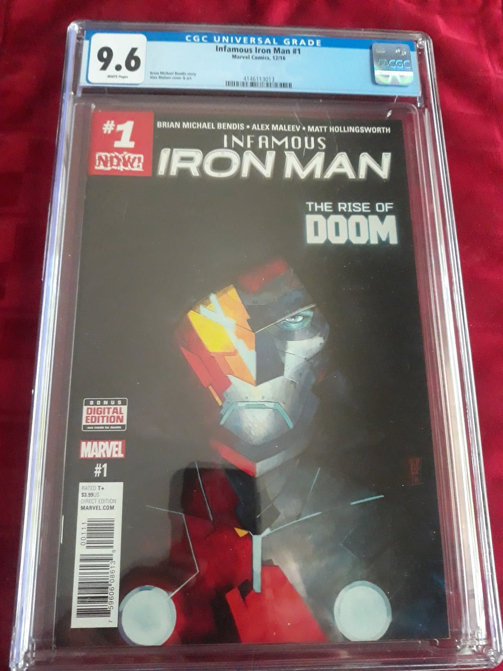 Infamous Iron Man #1 - CGC 9.6 Comic Book