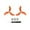 one pair orange, variant on Drone 3-Blade 3032S Propellers Replacement Prop Blades Low Noise Wings For DJI Avata 2 Upgrade Replacement Drone Accessories