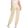 thumbnail image 2 of Project Social T womens  Other Side Terry Jogger Pant, s, White, 2 of 3