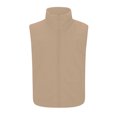 thumbnail image 2 of Corduroy Cropped Puffer Vest for Women Lightweight Stand Collar Sleeveless Jackets Zip Up Clothes Fashion 2024(Size:S), 2 of 5