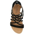 thumbnail image 5 of Journee Womens Hanni Gladiator Flat Sandals, Widths Available, 5 of 10