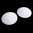 thumbnail image 4 of 5 pares de almohadillas redondas para sujetador de bikini para mujer, almohadillas acolchadas de esponja para yoga y deporte. 5 pares blanco, 4 of 9