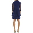thumbnail image 2 of R&M Richards Women’s Two-Piece Embellished Ruffled Dress with Jacket, 2 of 3