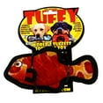 thumbnail image 6 of Tuffy Ocean Creature Jr Fish Red Durable Plush Squeaky Dog Toy, 6 of 8