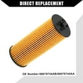 thumbnail image 4 of 2 Set No.68079744AB/68079744AA Engine Oil Filter Transmission Oil Filter for Dodge Journey 2011-2013, 4 of 6