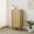 thumbnail image 2 of Powell Beelner Cane Jewelry Armoire, Natural, 2 of 16