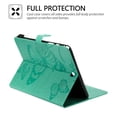 thumbnail image 3 of Dteck Folio Case For Samsung Galaxy Tab A 9.7 SM-T550, Lightweight Embossed Butterfly PU Leather Flip Stand Case Cover with Card/Stlylus Holder,Green, 3 of 5