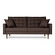 thumbnail image 5 of Sofá Cama de Lino Chocolate Makora Modelo Encore, 5 of 8