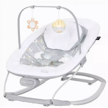 Baby Trend Smart Steps My First Rocker & Bouncer, Ergonomic Design in Diamond