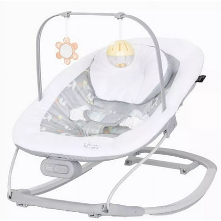 Baby Trend Smart Steps My First Rocker & Bouncer, Ergonomic Design in Diamond