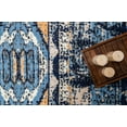 thumbnail image 7 of Furnish My Place Abstract Design Area Rug - 2 ft. x 4 ft., Navy, Floor Rug with Rustic Print, 7 of 7