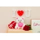 thumbnail image 2 of Oso de peluche HollyHome I Love You 33 cm con rubor LED, 2 of 8