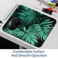 thumbnail image 6 of Frond Printed Square Gaming Mouse Pad, Non-Slip Rubber Bottom Mouse Mat for Office, 8.3x9.8 Inch, 6 of 6