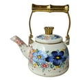 thumbnail image 1 of Tetera de esmalte para café, cómoda y versátil con tapa. 25 litros, 1 of 9