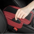 thumbnail image 6 of Center Console Cover with Storage Bag, Leather Comfort Armrest Cover for Car Decorations & Height Car Armrest Cushion, Universal Car Arm Rest Cover Pad for Most Vehicles, 6 of 8