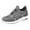 Grey, variant on XIMIN Men's Fly Weave Mesh Casual Sneakers, Breathable Lightweight Comfortable Athletic Shoes, Soft Footwear for Daily Walking Sports Gym Activities (Brown, 8)
