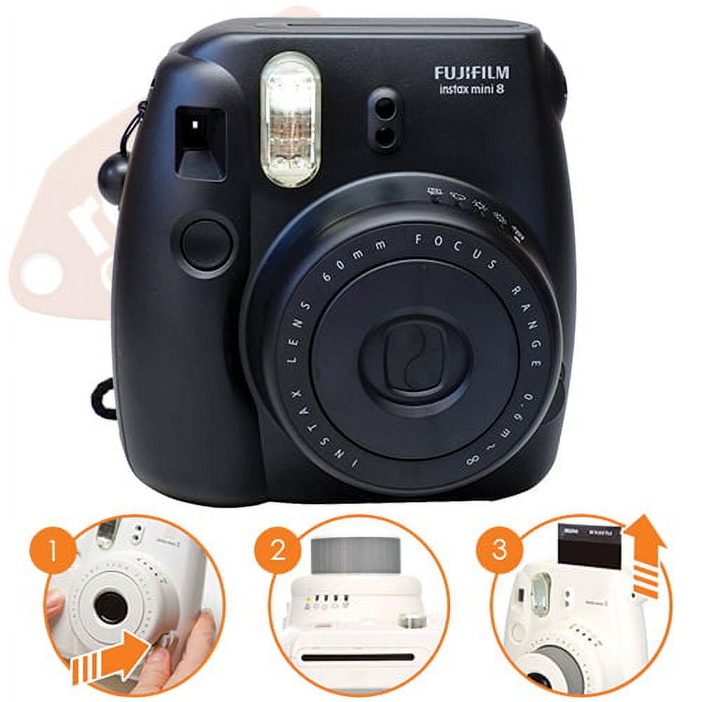 Fujifilm Instax Mini Instant Film for Fujifilm 7s 8 9 11 25 70 SP-1 SP-2  Camera Printer (60Films)