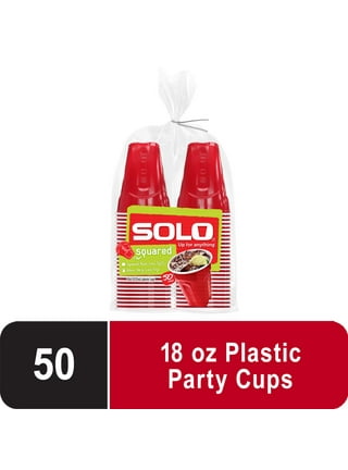 Red Solo Cup Cold Plastic Party Cups 16 Ounce 1000 Cups (20 Sleeves of 50)