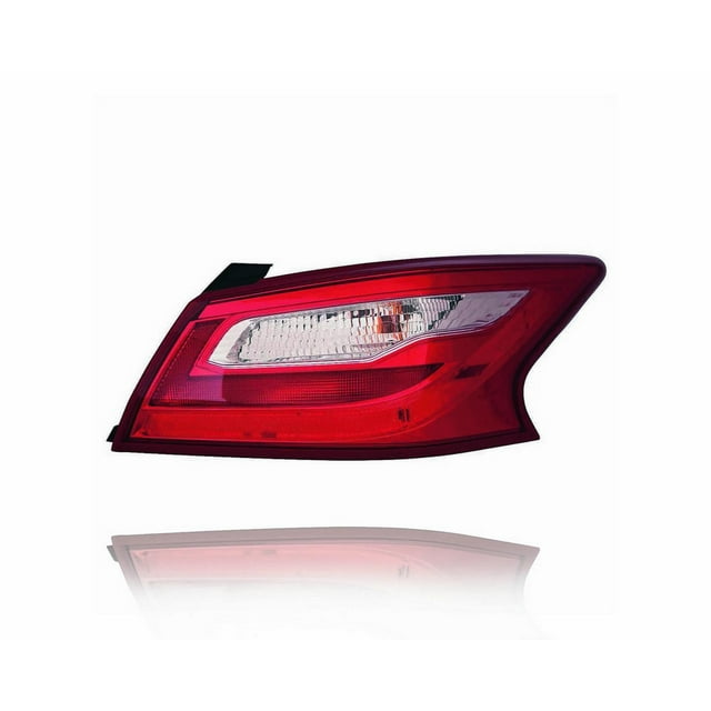 Tail Light Assembly - Cooling Direct Fit/For 16-17 Nissan Altima-Base/S/SV/SL - Outer On Body - CAPA - Right Hand - Passenger - 265509HS0A