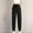 Black, variant on Loopsun Womens Pants, Casual Pants Women, Women's Fashion Ice Silk Bundle Feet High Waist Pocket Casual Pants