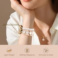 thumbnail image 4 of Pulsera con cuentas compatible con Apple Watch de 38 a 45 mm de AIRSPO, 4 of 8
