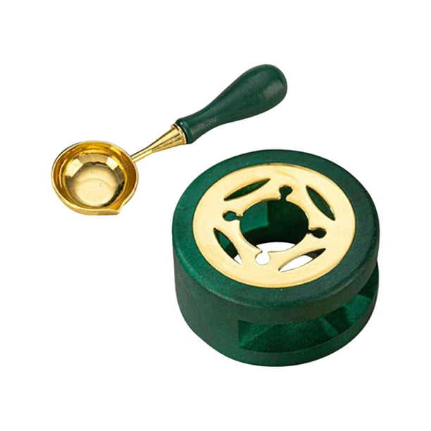 Herramienta De Horno De Sellado De Crisol Para Sellos De Fusión, Sello De Sellado De Cuentas, Sello Verde Sunnimix sellos más cálido