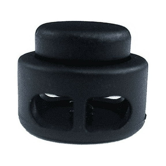 Craft County Double Barrel Slider Spring Loaded Cord Locks - Variety of Bright Colors Available - Pack Sizes Range from 5-1000 - Ideal for Drawstrings, Backpacks, Bracelets