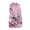 Pink, variant on Chinese Cheongsam Floral Peacock Pattern Soft Faux Silk Girl Knee Length Dress for Party