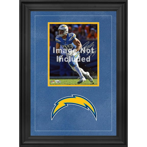 Los Angeles Chargers Deluxe 8" x 10" Vertical Photograph Frame with Team Logo