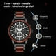 thumbnail image 3 of Reloj Deportivo De Madera Para Hombre, Reloj De Moda Multifuncional Con Pantalla De Calendario, Relojes Sencillos De Negocios Noticed AP004882-03, 3 of 6