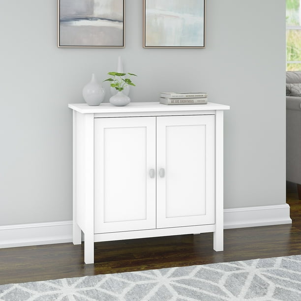 Bush Furniture Broadview Accent Storage with Doors Walmart