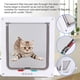 thumbnail image 4 of Ventana De La Puerta De La Pantalla Del Animal Doméstico De Acrílico Del ABS De La Solapa Del Gato Bloqueable, 4 of 8