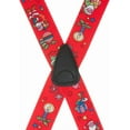 thumbnail image 3 of SuspenderStore Santa Christmas Suspenders - Clip - 3 Colors & 4 Sizes Including Big & Tall, 3 of 4