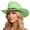 Army Green, variant on Western Style Unisex Adult Cowboy Hat With Star Riding Accessory For Casual Daily Wear, Purple