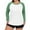 Green, variant on Plus Size Women's Raglan Long Sleeve Baseball T-Shirt, Casual Loose Fit Color Block Top, Lightweight Soft Tee