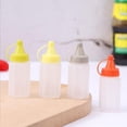 thumbnail image 6 of 4-Pack Mini Squeeze Bottles with Leak-Proof Screw Caps for Storing Sauces and Condiments in the Kitchen, 6 of 10