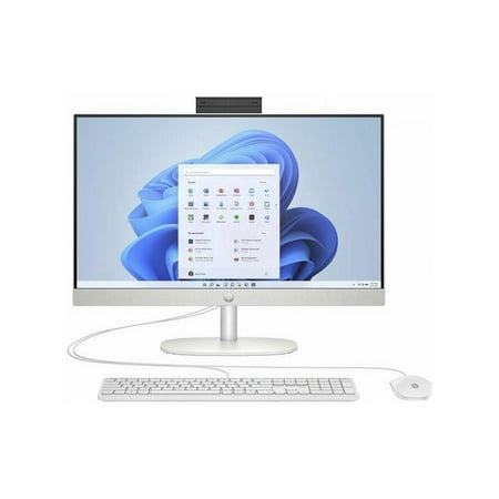 HP 24-cr0000a 24-cr0110 All-in-One Computer, AMD Athlon 7120U, 8 GB RAM, 256 GB M.2