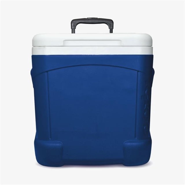 Igloo 34679 60 qt. Ice Cube Roller Cooler, Blue