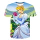 thumbnail image 2 of Verano niñas Disney Bell camiseta dibujos animados Anime 3D estampado niñas ropa manga corta Streetwear niños 2-10 años T-Shirts7T Gao Jinjia LED, 2 of 2