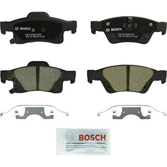 Bosch BC1498 QuietCast Premium Ceramic Disc Brake Pad Set For: Dodge Durango; Jeep Grand Cherokee, Rear