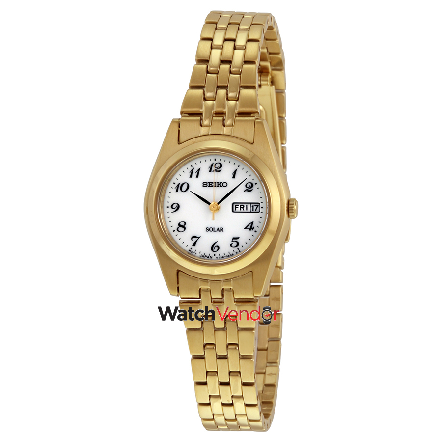 seiko solar white dial
